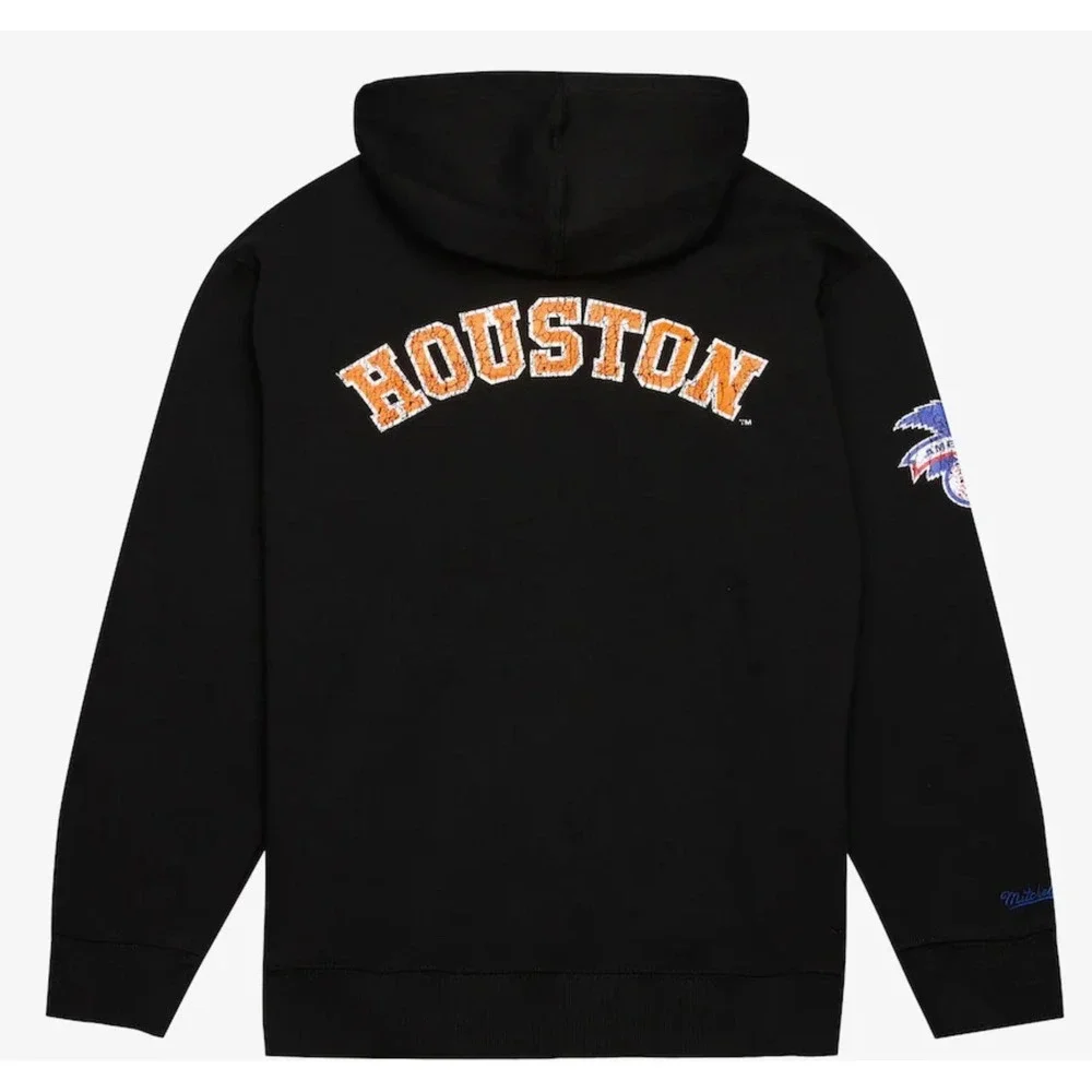 Mitchell & Ness Men's Black Houston Astros Team OG Fleece Pullover Hoodie M $125