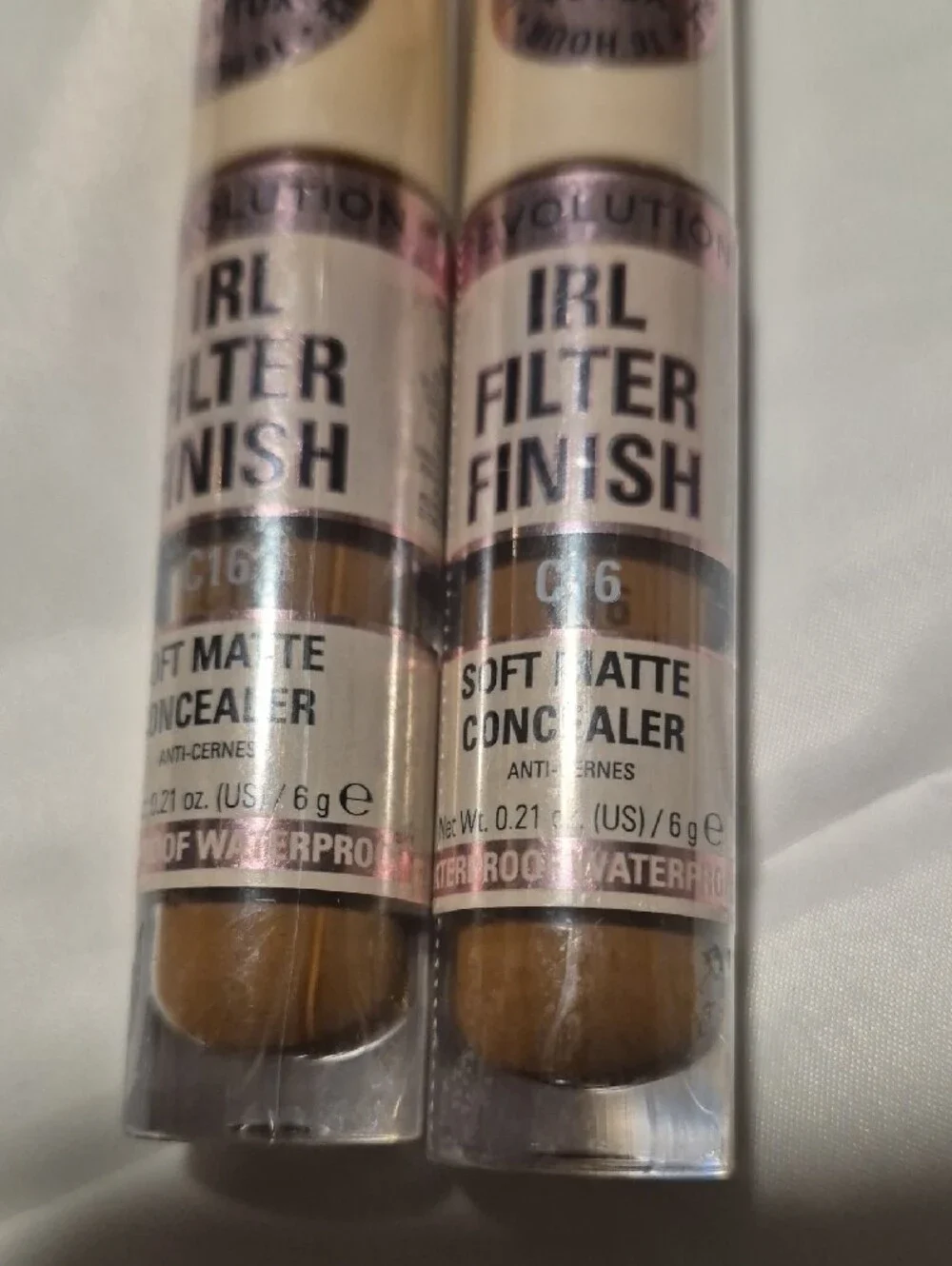 Revolution IRL Filter Finish C 16 Soft Mattee Concealer 0.21 Oz